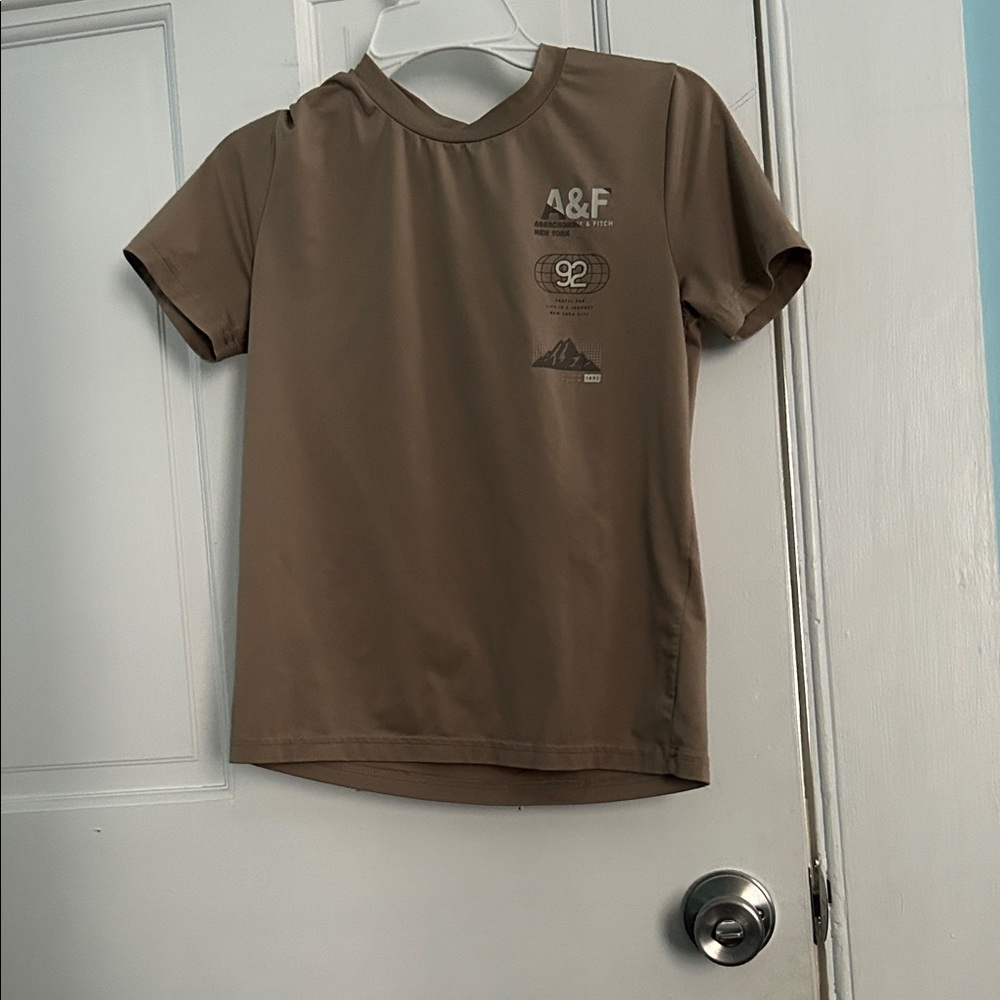 Abercrombie & Fitch Kids Tan Graphic Tee